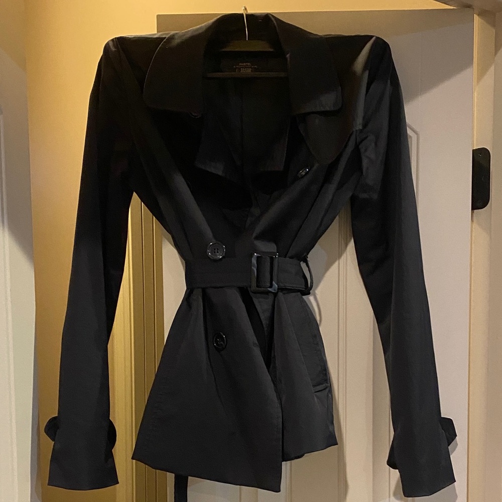 Black Pea Coat
